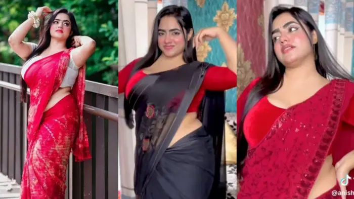 Bengali Tiktoker Anisha Momo Viral Collection