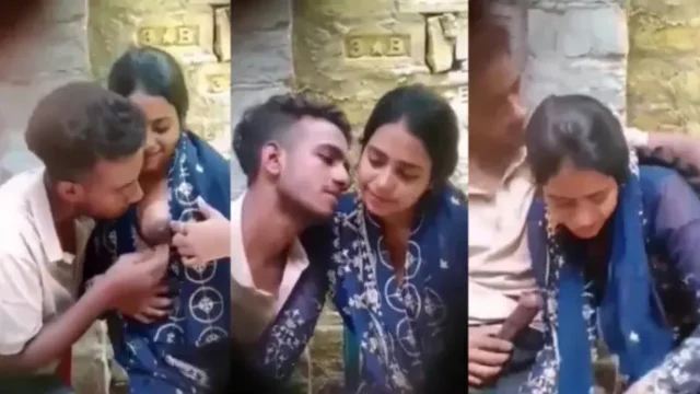 Bengali Cute Lovers Outdoor Boob Sucking & Giving Blowjob
